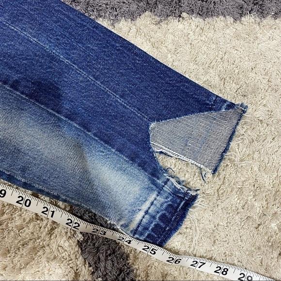 Frame Le Mix Nouveau Boyfriend Denim Crop jeans - Picture 10 of 15